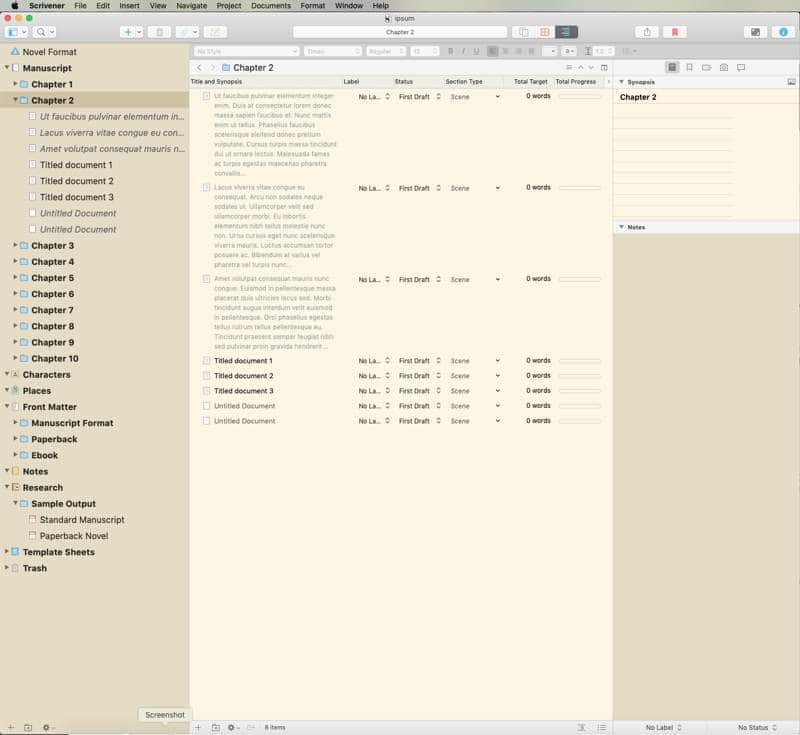 scrivener for pc sale