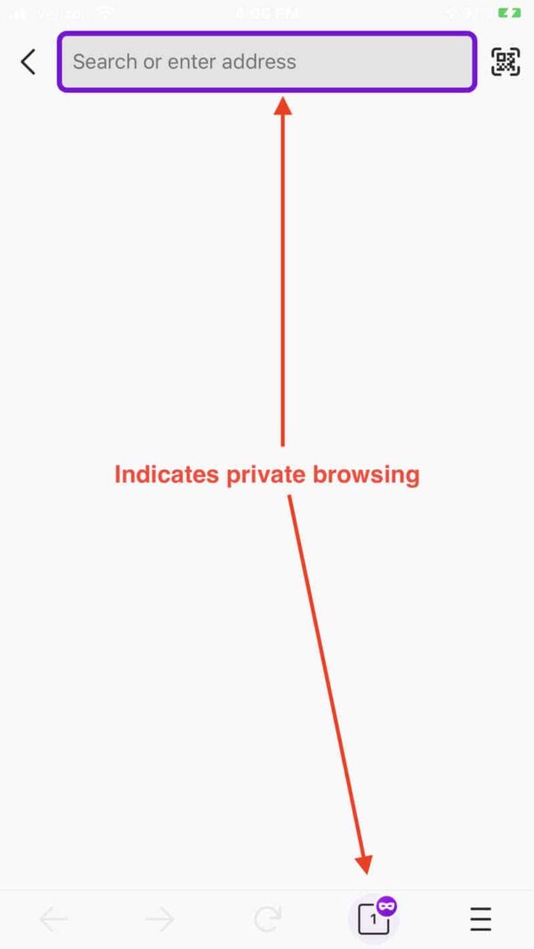 private browsing in firefox
