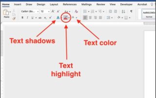 change text color in microsoft word