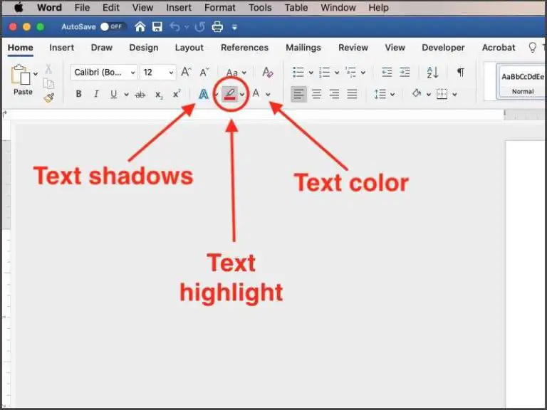 change text color in microsoft word