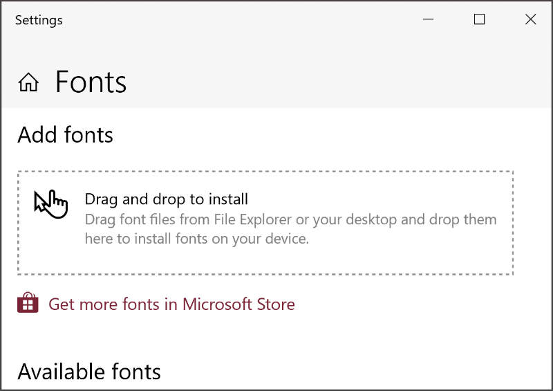 microsoft word online fonts