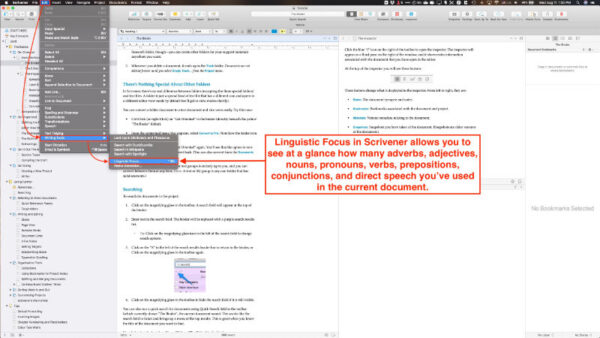 scrivener vs ia writer