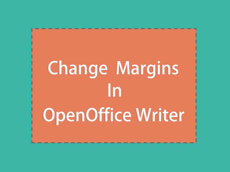 change margins in OpenOffice Writer