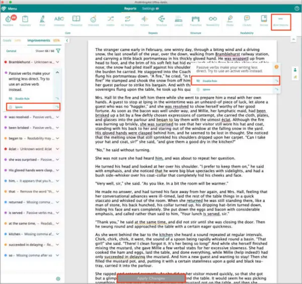 prowritingaid for ms word on macs full editor