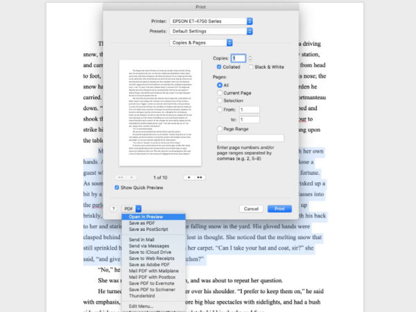 save a word file as a jpeg word for macs