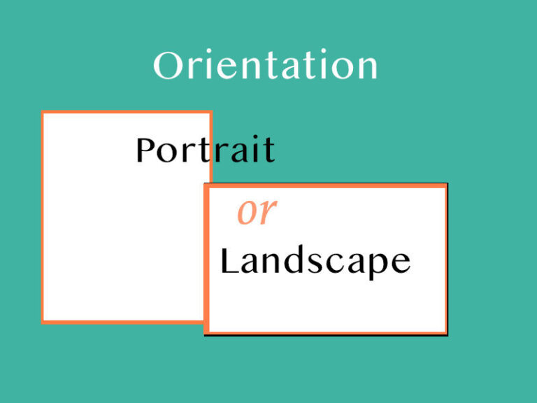 LibreOffice Writer page orientation