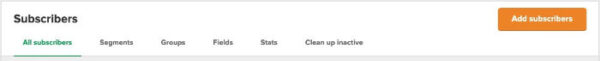 manage subscribers in mailerlite dashboard