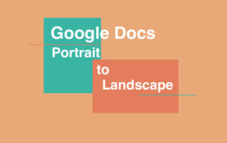 featured image change google docs to landscape