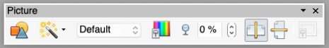 openoffice writer picture toolbar
