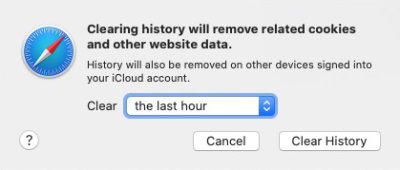 how to delete cache from safari mac