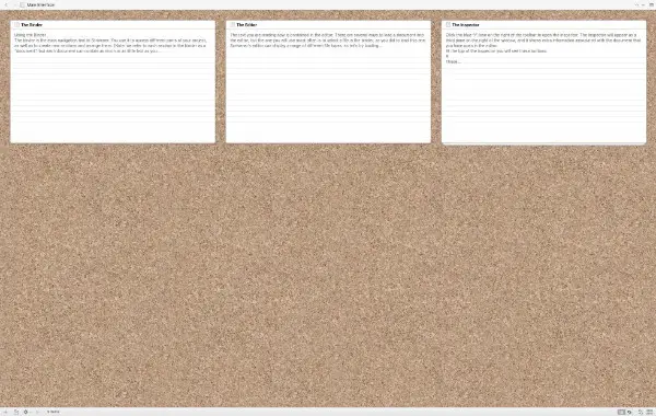 grid style corkboard in scrivener