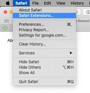 safari plugin what font
