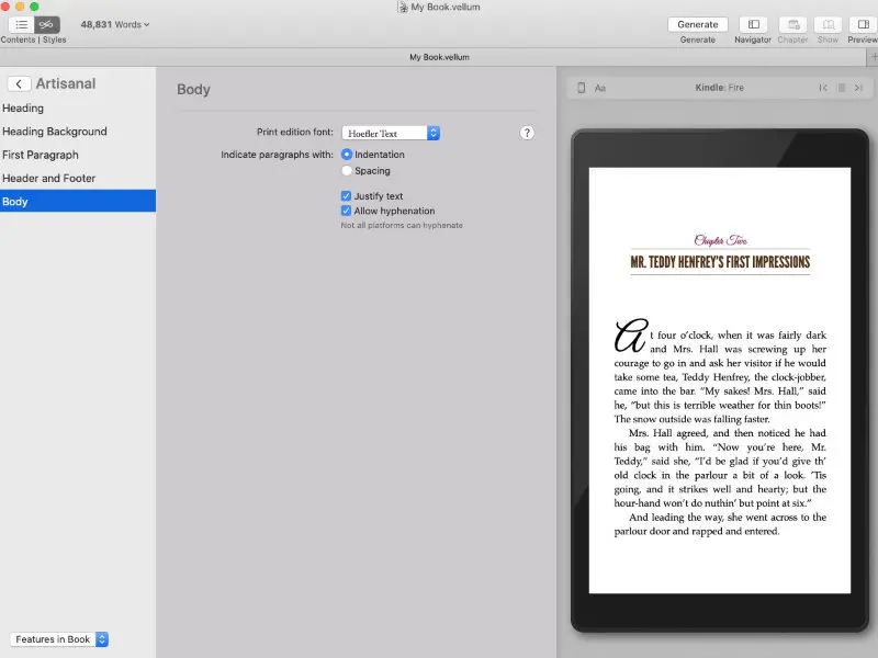 How to Easily Change Fonts in Vellum