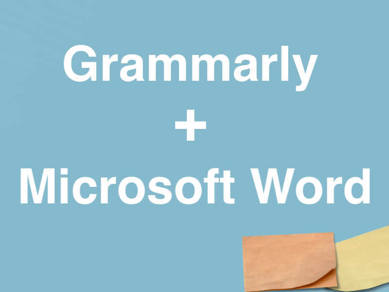 Install and Use the Grammarly Add-in for Word