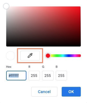 Set a custom page color in Google Docs.